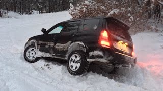 Subaru Forester Off Road  Snow Hooning January 2015 [upl. by Nannoc613]