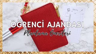 ÖĞRENCİLER İÇİN PLANLAMA  Öğrenci Ajandası [upl. by Emmaline]