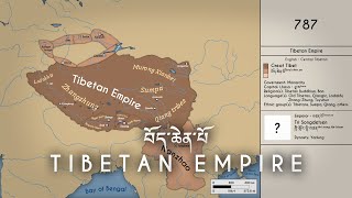 The History of the Tibetan Empire Every Year [upl. by Fevre]