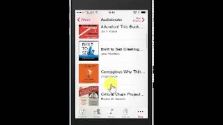 How to Listen to an Audiobook on your Iphone [upl. by Chiarra]