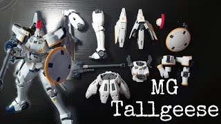 Bandai MG Tallgeese Build [upl. by Ardnuyek]