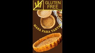 Como hacer Masa para TARTAS Sin Gluten✅CASERA✅ Sin Huevos✅ Sin Grasas short youtubeshorts [upl. by Aihtak242]