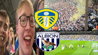 LEEDS VS WBA VLOG  BAGGIES GRAB A POINT AT ELECTRIC ELLAND ROAD [upl. by Lillis]