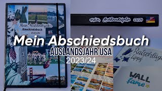 Mein Abschiedsbuch  Auslandsjahr USA 2324  lenaaptrn [upl. by Tsenrae]