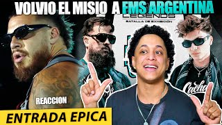 Entrada epica de MISIO  Papo vs Cacha  FMS 2023 FMSARGENTINA FINALS I Urban Roosters  REACCION [upl. by Alekahs]