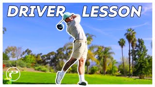 1 Golf Driver Swing Lesson  BETTER Backswing Guaranteed [upl. by Ramyaj]