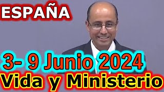 Reunión Vida y Ministerio Cristiano Semana del 39 Junio 2024 [upl. by Yenrab253]