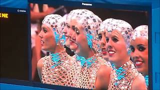 London Olympics 2012 Synchronized Swimming  Team Spain [upl. by Sineray]