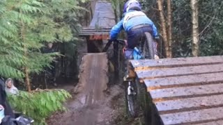 Full DMR line  S amp M line  Rogate bike park 2024  subscribe [upl. by Aerdnod]