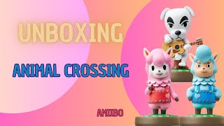 Unboxing  Amiibo Animal Crossing Cyrus Reese e KK unboxing animalcrossing nintendo amiibo [upl. by Akinnej]