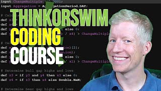 Full ThinkorSwim Coding Course for Beginners [upl. by Nrubloc]