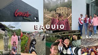 BAGUIO TOUR  1ST YEAR TOURISM STUDENT  COLLEGE DIARIES [upl. by Petie640]