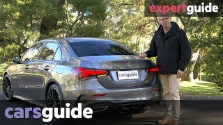 MercedesBenz AClass sedan 2020 review [upl. by Latoniah836]