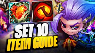 Ultimate TFT Set 10 Itemization Guide for Beginners [upl. by Ahcorb]