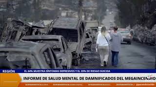 Informe de Salud Mental a las personas afectadas por Mega incendios aún no tienen apoyo [upl. by Timus]