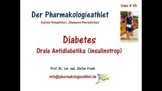 Pharmakologie des Diabetes mellitus insulinotrope orale Antidiabetika [upl. by Zednanreh]