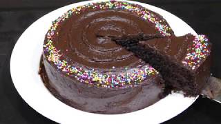 BEST Chocolate Cake with Chocolate Frosting  chocolate cake  frosting from scratch recipe [upl. by Irec]