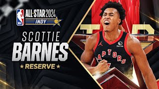 Best Plays From NBA AllStar Reserve Scottie Barnes  202324 NBA Season [upl. by Yanaton]