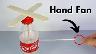 How To Make a Simple Hand Fan Without Motor And Battery [upl. by Derdle692]