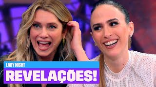 Letícia Spiller e Tata Werneck já se APAIXONARAM pela MESMA PESSOA 👀  Lady Night  Multishow [upl. by Eenhpad]