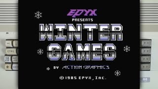 Winter Games on the Commodore 64 [upl. by Larue]