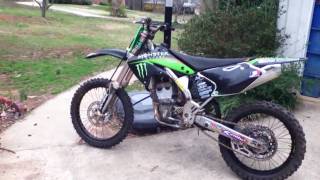 2004 Kx250f [upl. by Ethbinium213]