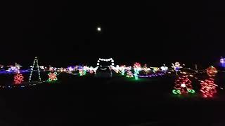 Shipshewana Christmas lights display [upl. by Tamanaha]