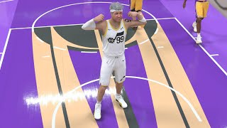 NBA2K24 Mi carrera  Cuartos de final del IST contra Lakers en la máxima dificultad [upl. by Ibed810]