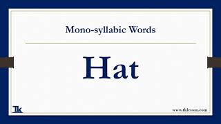 Identifying Monosyllabic words Day 1 [upl. by Bove]