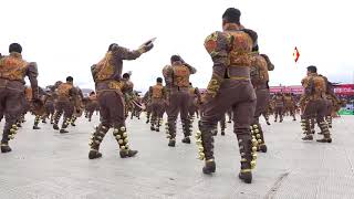 CAPORALES CENTRALISTAS PUNO  FESTIVIDAD VIRGEN DE LA CANDELARIA 2019 [upl. by Yauqram44]