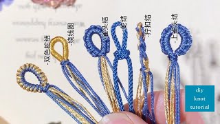 how to make bracelet without elastic thread｜simple knot ｜how to tie knot rope diy ideas for you [upl. by Malinowski902]