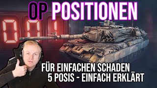 UNSCHLAGBARE EröffnungsPOSITIONEN in worldoftanks  Booste deine Stats [upl. by Ticon]