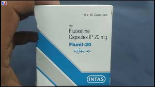 Flunil20 Capsule  Flunil Capsules  Fluoxetine Capsules  Flunil 20mg Capsule Uses Side effects [upl. by Ymaj]