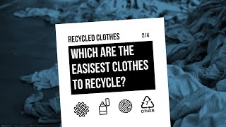 Recycled clothes  Which are the easiest clothes to recycle Ep2 [upl. by Benedick170]