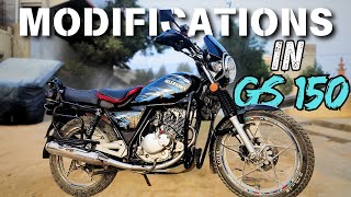 Suzuki GS 150 Modifications  Must Have Upgrades for Suzuki GS 150 [upl. by Namialus]