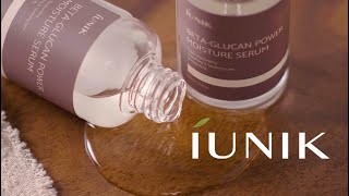 iUNIK Beta Glucan Power Moisture Serum [upl. by Galloway393]