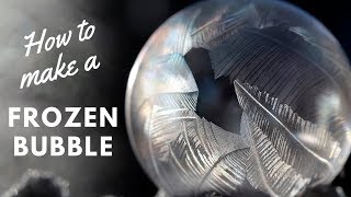 How To Make Frozen Bubbles [upl. by Ettenahc]