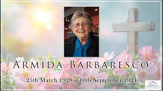 In Loving Memory of Armida Barbaresco [upl. by Atcliffe]