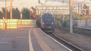 Avanti west coast class 805 pass by at StokeOnTrent [upl. by Matheny]