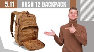 511 Rush 12 20 Backpack Review [upl. by Ayerf]