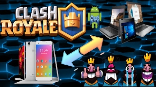 Como descargar Clash Royale y cualquier juego de Android para PC  Última Versión 2017 [upl. by Anicnarf484]