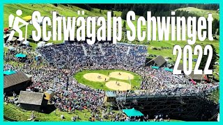 quotSchwägalp Schwingetquot 14082022  Einer der Höhepunkte im Schwingerjahr 2022  Swiss Hiking Clips [upl. by Lathe]