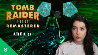 Area 51 is out of this world 👽🛸 Pt 8  Area 51  Tomb Raider III Remastered  LetsPlay [upl. by Aja]