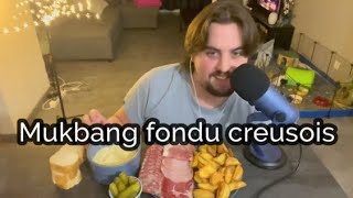 ASMR  MUKBANG FONDU CREUSOIS [upl. by Shyamal]