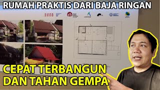 Rumah tipe 36 Dua Kamar Praktis Dibangun di Pameran AWW [upl. by Steven]