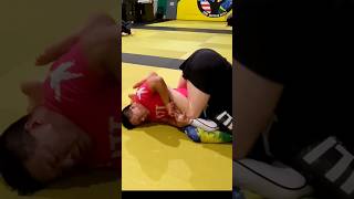 Wristlock gone wrong crazy omoplata entry bjj nogi jiujitsu martialarts omoplata grappling [upl. by Aelgna]