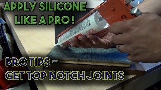 How to Apply Silicone or Caulk like a Pro [upl. by Onimod]