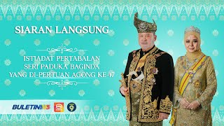 PENUH Istiadat Pertabalan Agong Ke17  20 Julai 2024 [upl. by Akcebar]