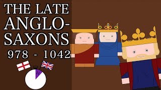 Ten Minute English and British History 07  The Late AngloSaxons and King Cnut [upl. by Lithea]