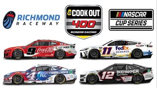 NASCAR Cup Series Paint Scheme Preview for Richmond [upl. by Krutz823]